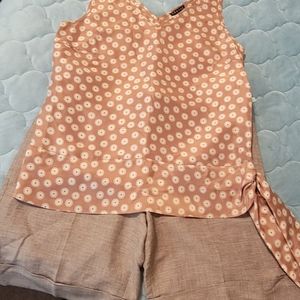 Women, theory brand S/P silk blouse